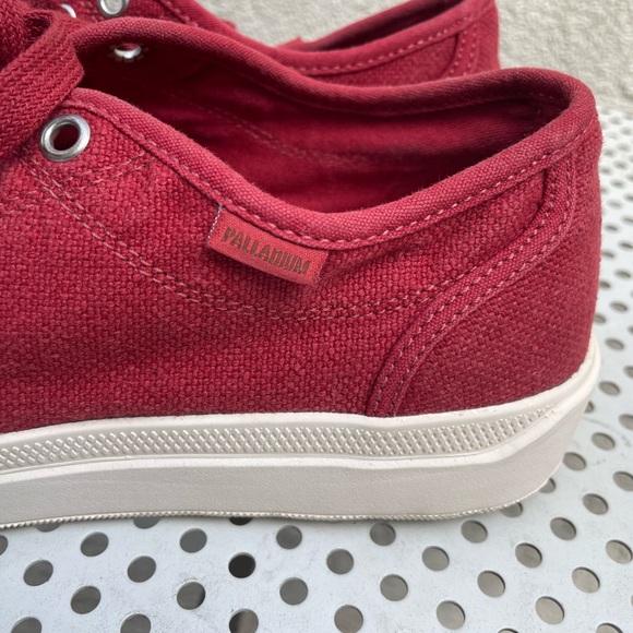 Palladium Pallarue LC Marshmallow Red low Top - Picture 5 of 9